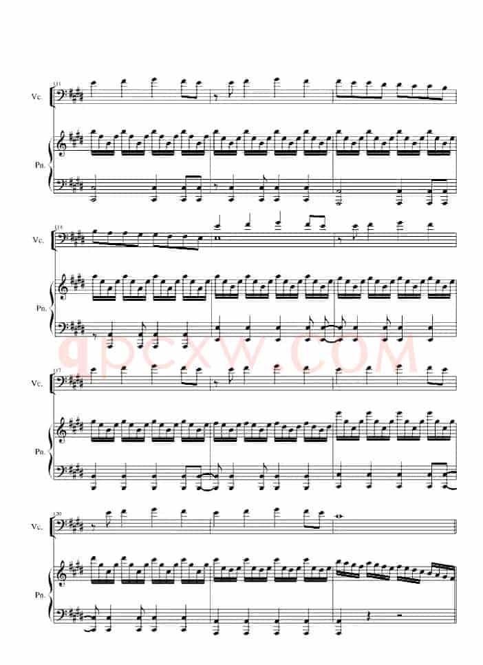 LOVE STORY MEETS VIVA LA VIDA（大提琴+钢琴）