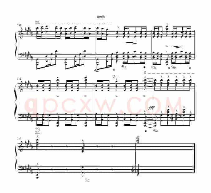 钟(帕格尼尼大练习曲III 、“清代皇帝”制谱版)