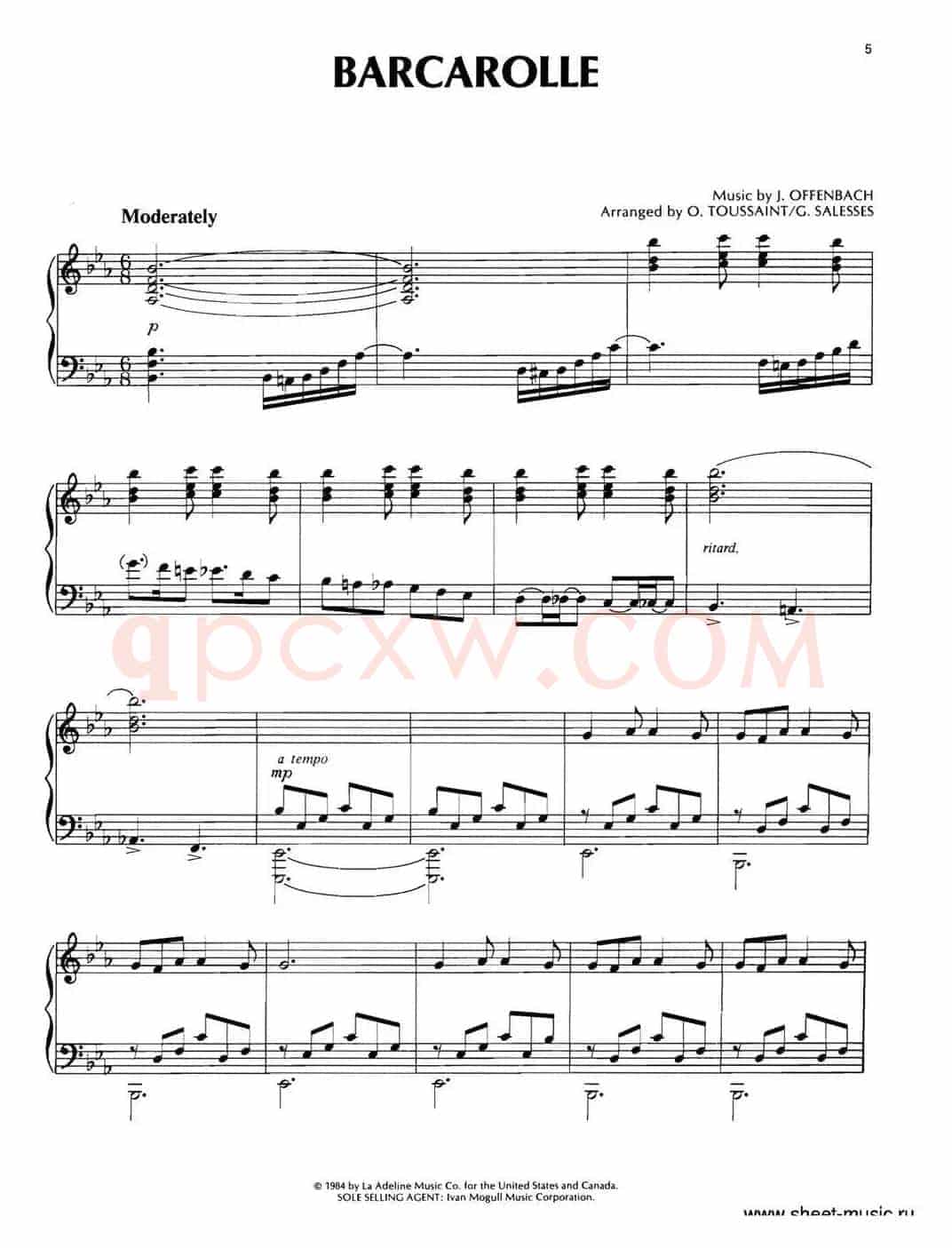 BARCAROLLE