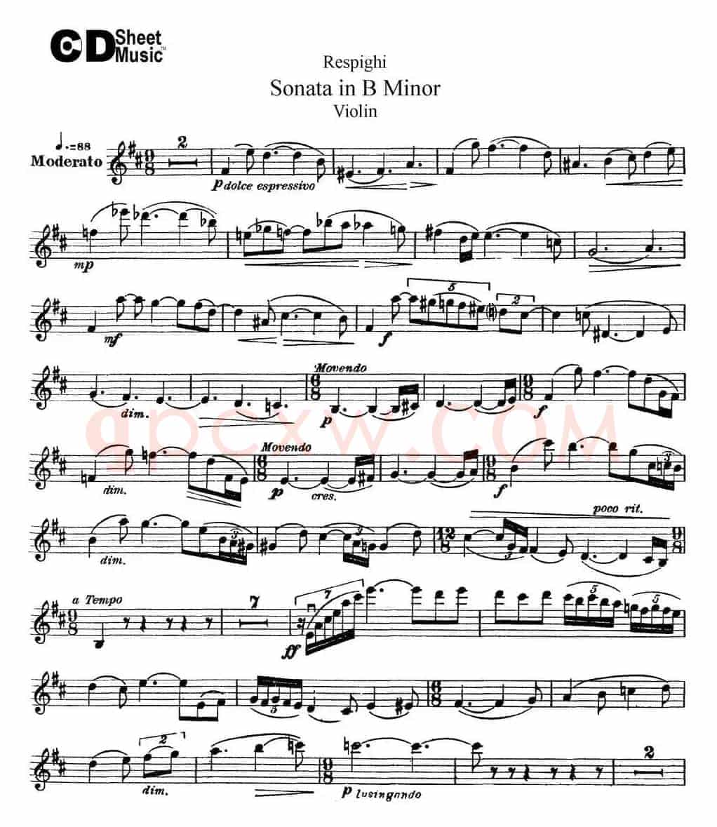 Violin Sonata in B Minor