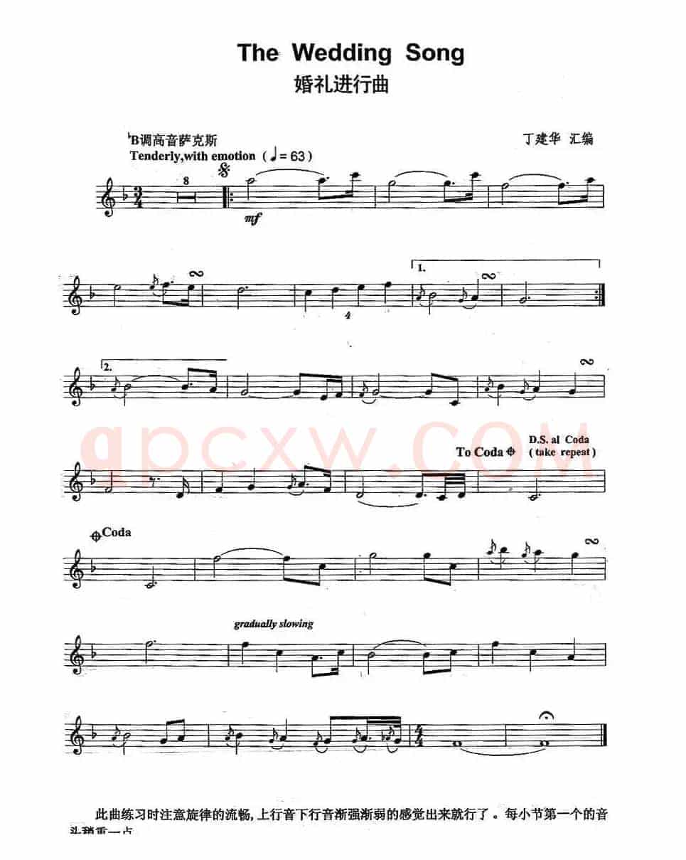 婚礼进行曲（The Wedding Song）