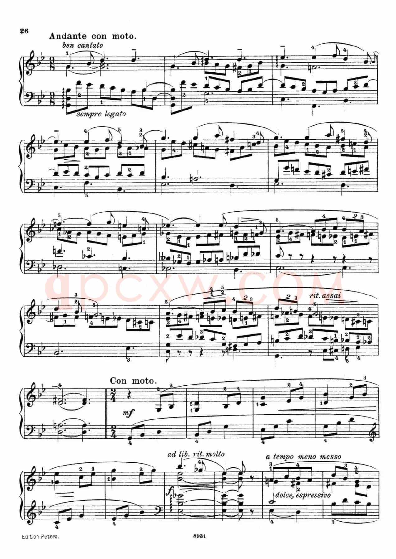 4 Pieces Op.26(4首小品·4)