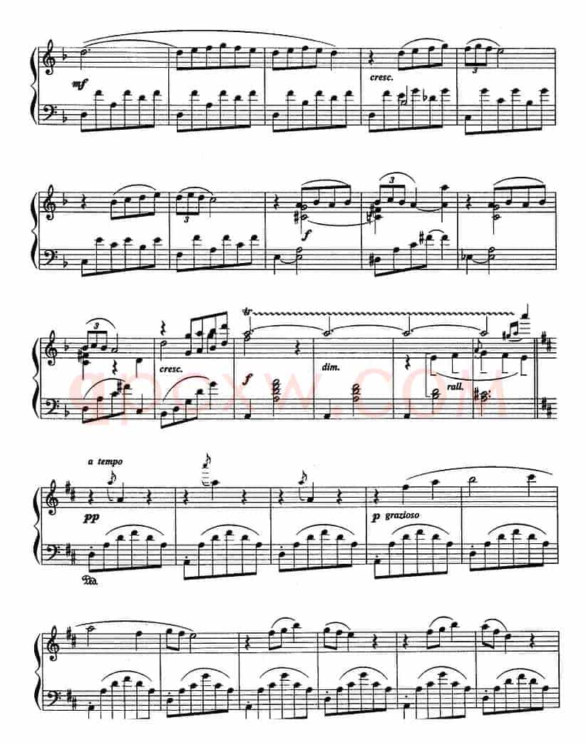 现代钢琴曲：30、安达鲁扎小夜曲