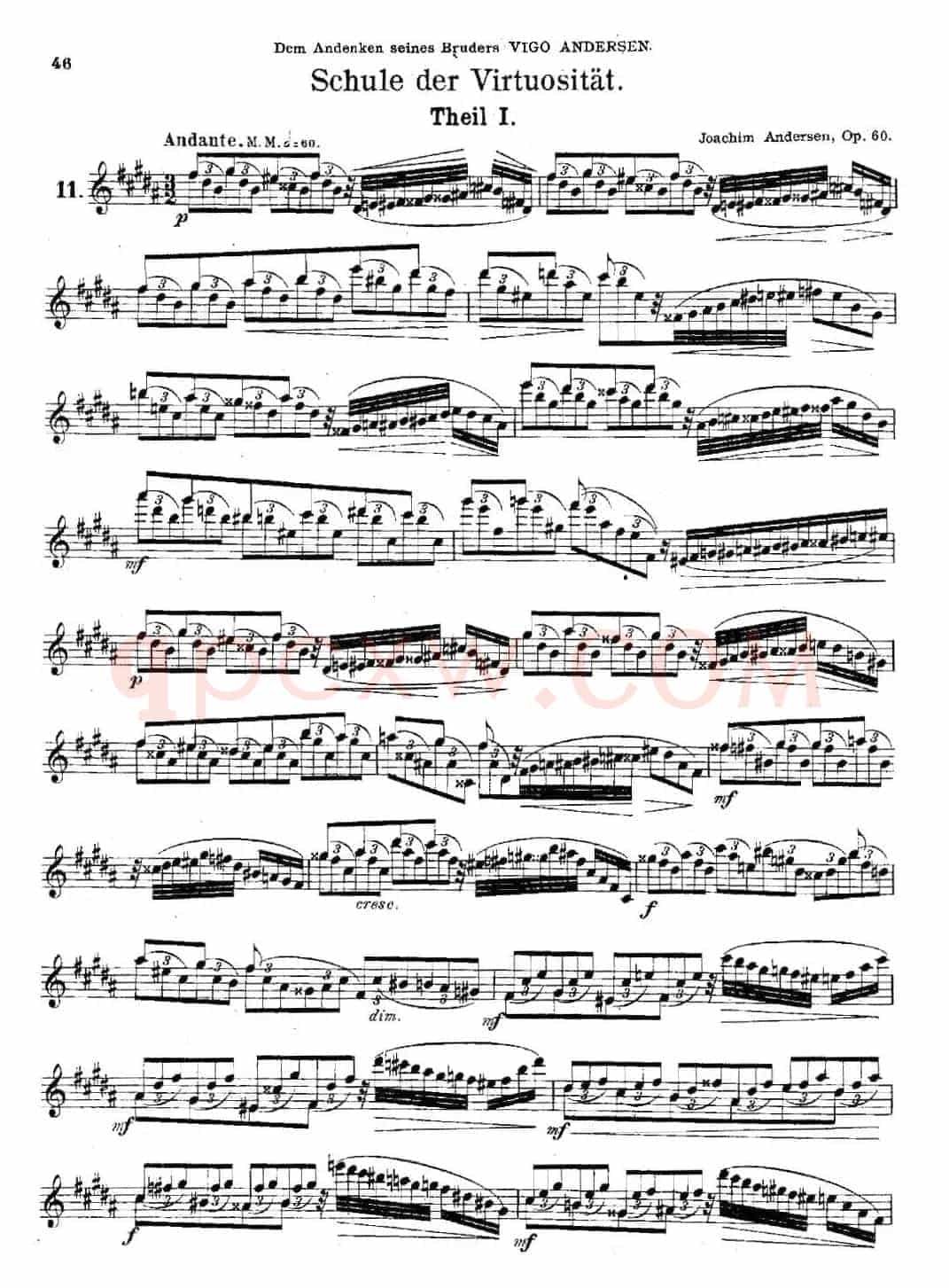 Schule der Virtuosität. Op. 60（11）