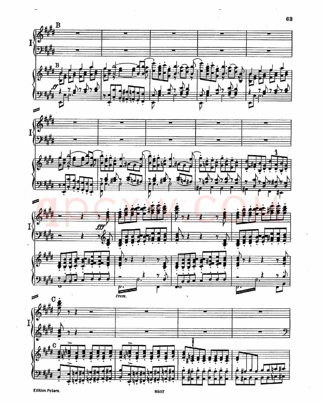 Piano Concerto in E Major Op.59(E大调钢琴协奏曲·双钢琴·第四乐章)