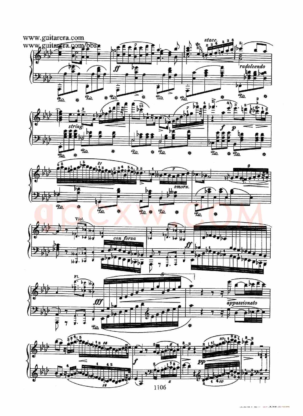 Piano Concerto No.2 in f Minor Op.21(f小调第二钢琴协奏曲·钢琴独奏版)