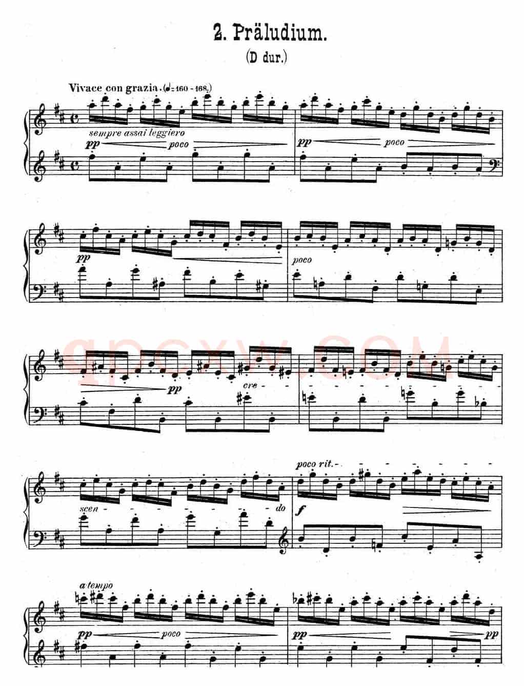 6 Preludes and Fugues Op.99（6首前奏曲与赋格·2）
