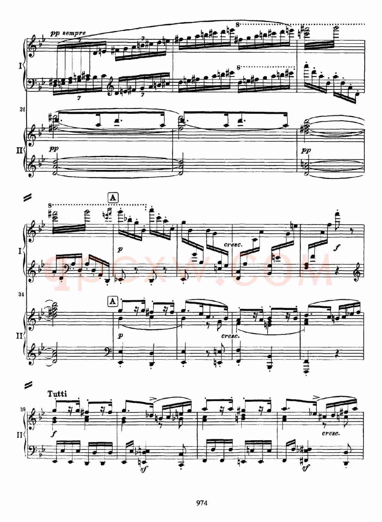 降B大调第二钢琴协奏曲（P71——80）