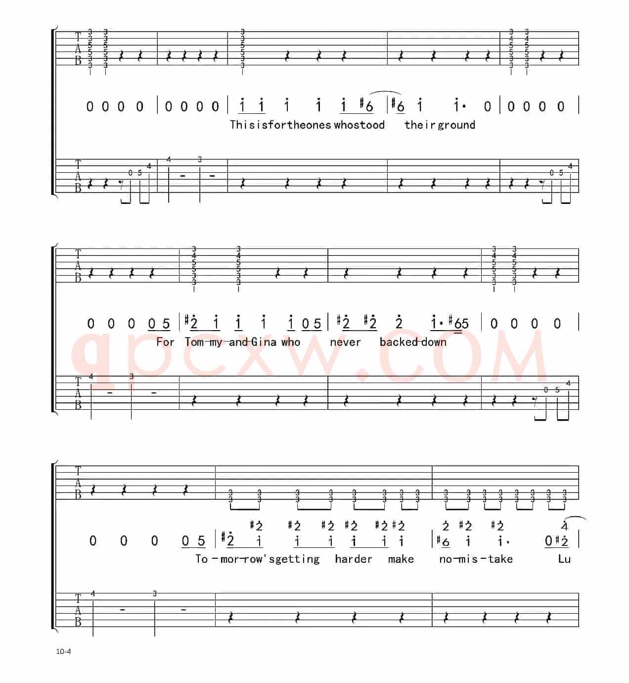 It's my life（电吉他 双吉他版）