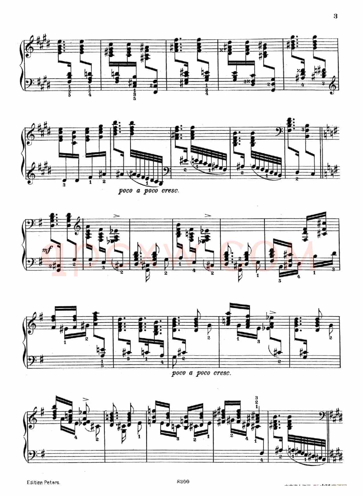 Six Pieces Op.32（6首小品·1. 怪诞进行曲）
