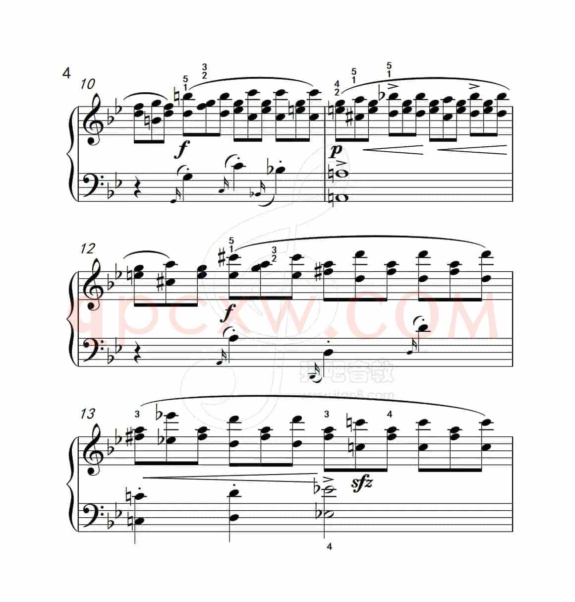 练习曲 29（克拉莫钢琴练习曲60首）