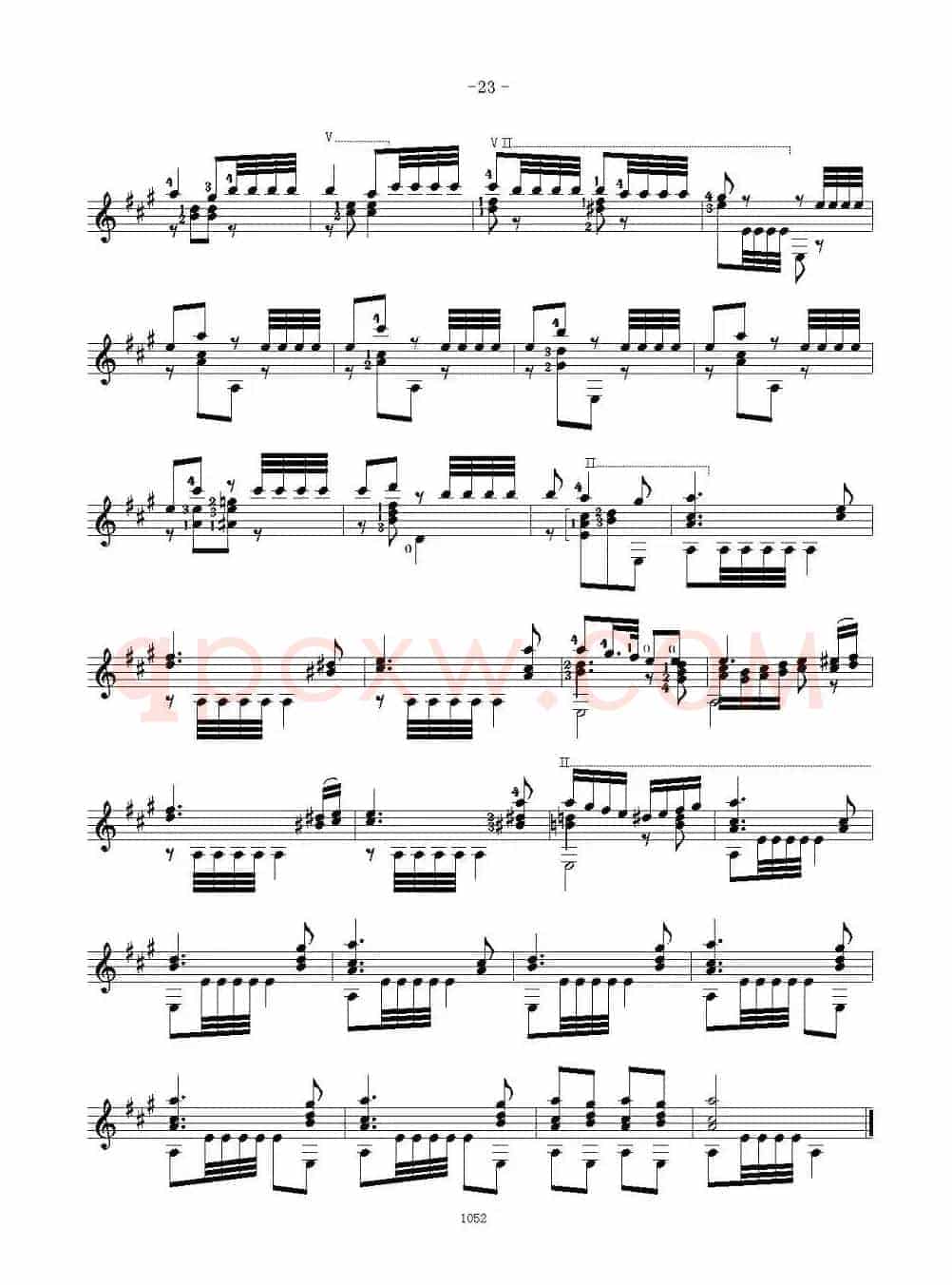索尔·克斯特26首练习曲之11——15