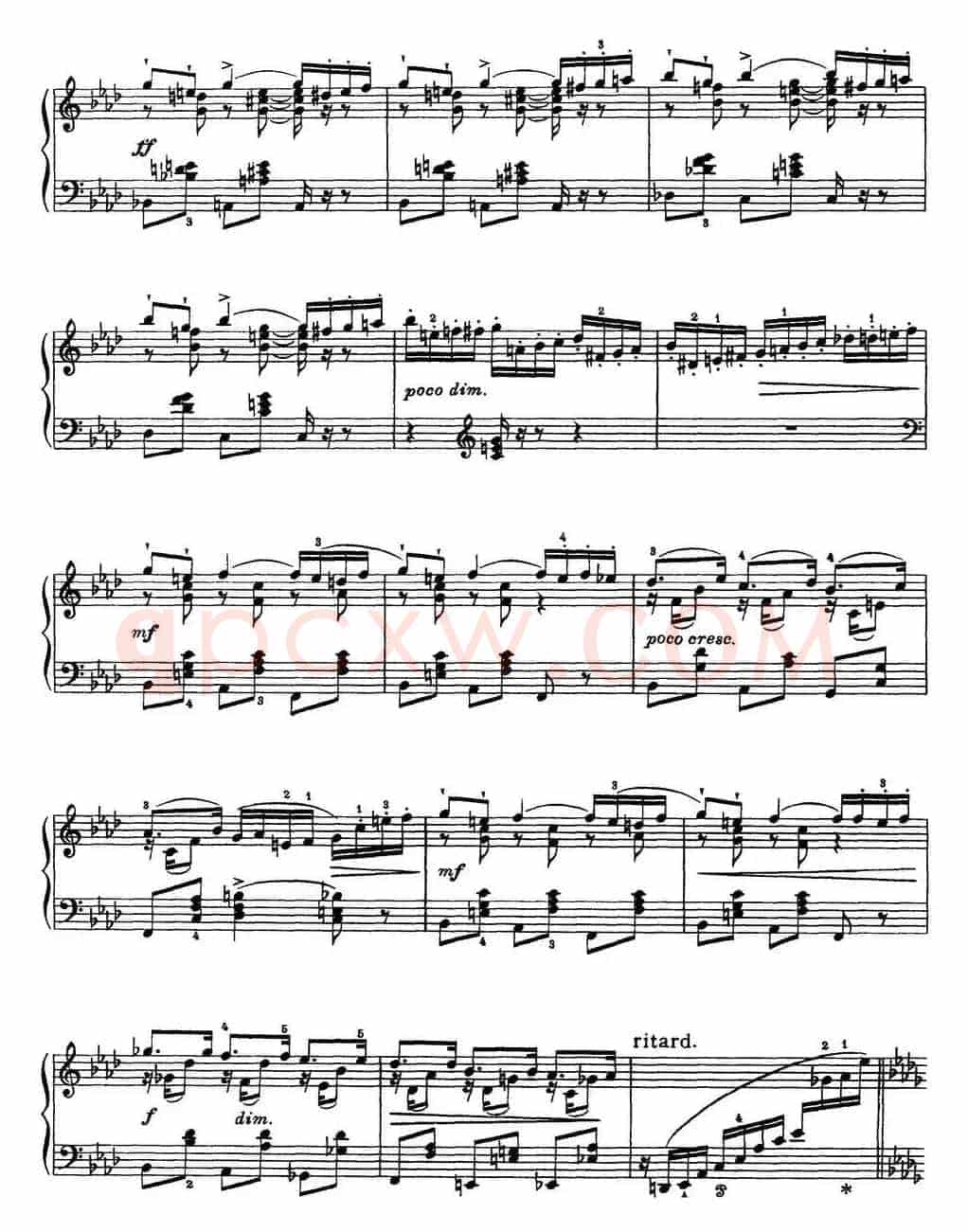 柴可夫斯基18首钢琴小品Op.72（1.Impromptu in F Minor）