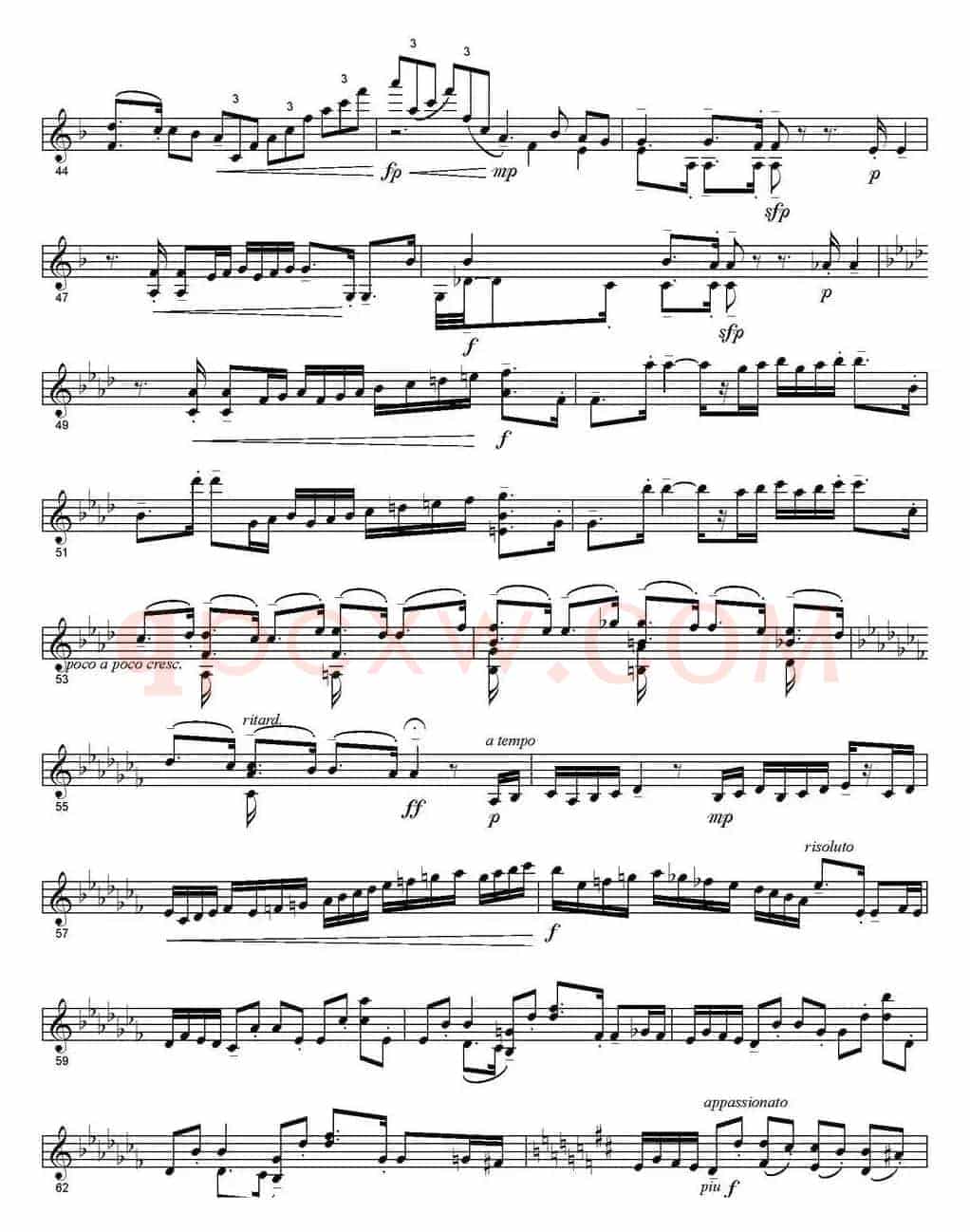 Sonata for Solo violin（小提琴奏鸣曲、I）