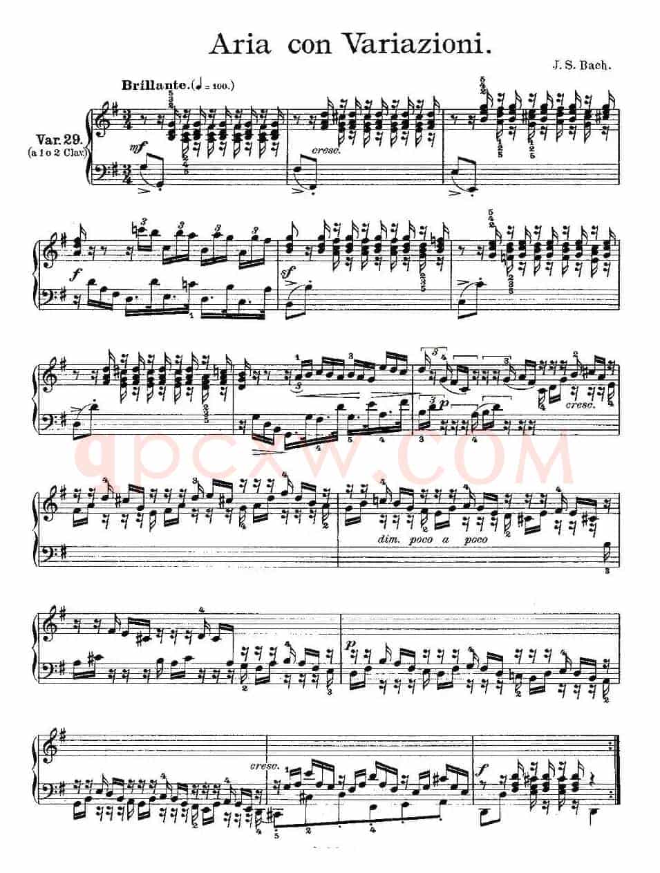 Aria con Variazioni 之29