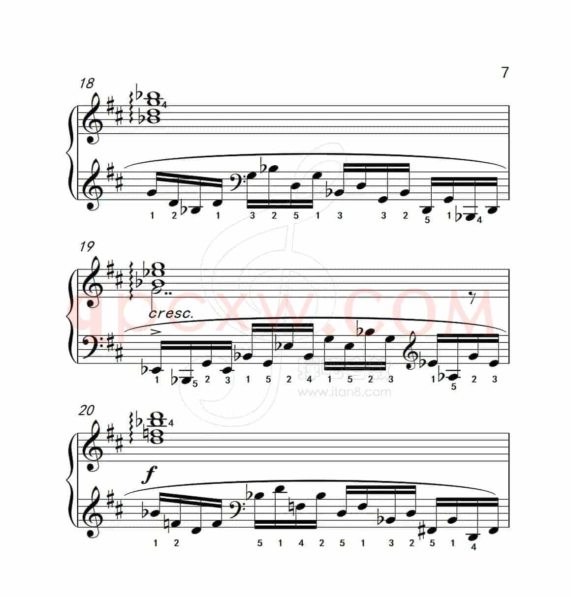 练习曲 20（克拉莫钢琴练习曲60首）