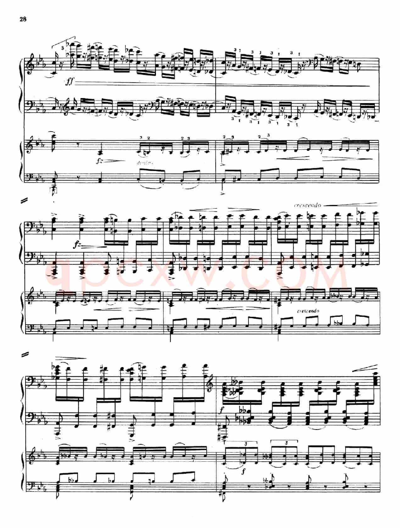 Piano Concerto No.2 in c Minor Op.50(c小调第二钢琴协奏曲·Ⅰ·双钢琴)