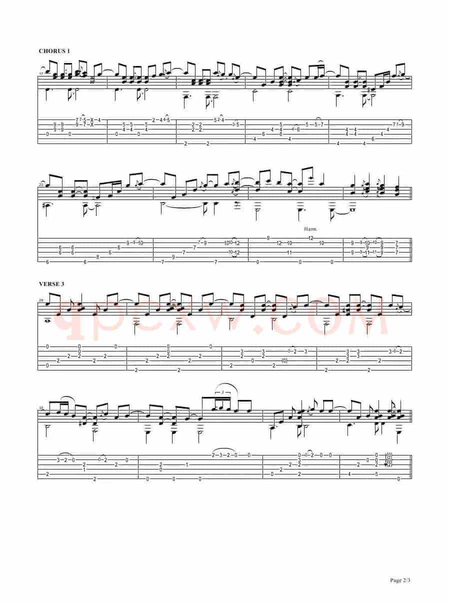 tommy emmanuel：stay close to me version（指弹吉它）