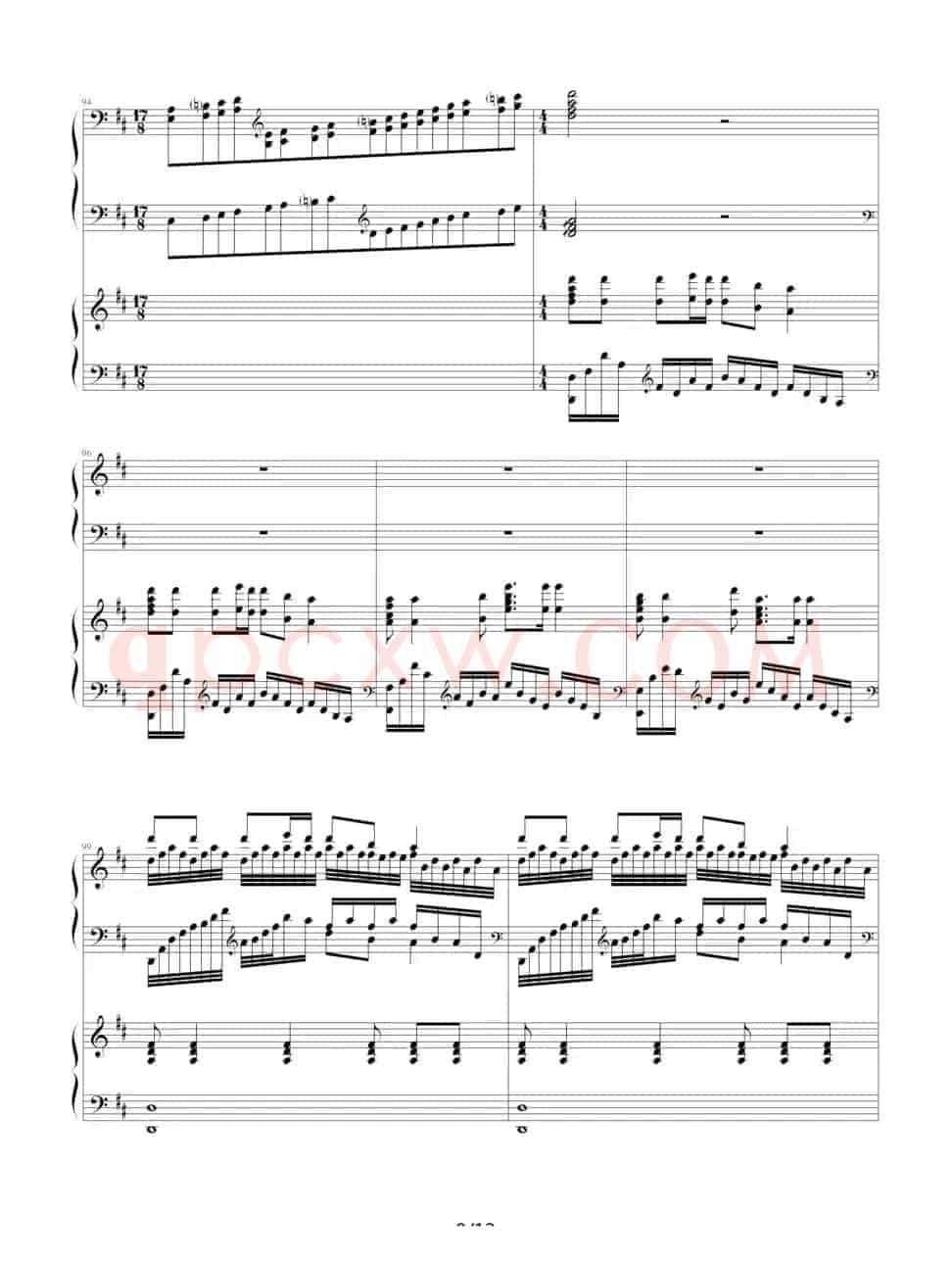 黄河钢琴协奏曲第一乐章 黄河船夫曲