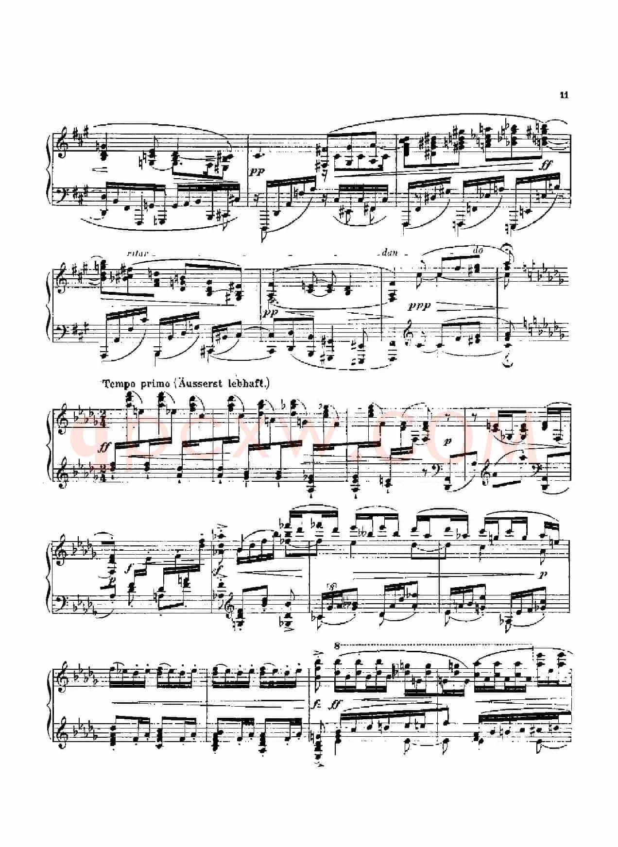 Six Intermezzi Op.45（6首间奏曲·2）