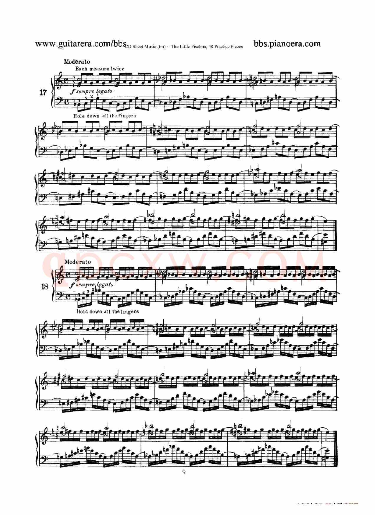 48 Practice Pieces(四十八首钢琴练习曲)