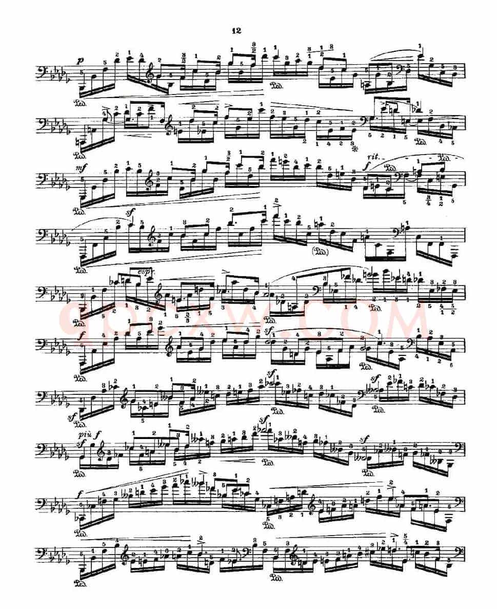 肖邦《练习曲》Fr.Chopin Op.10 No1-2