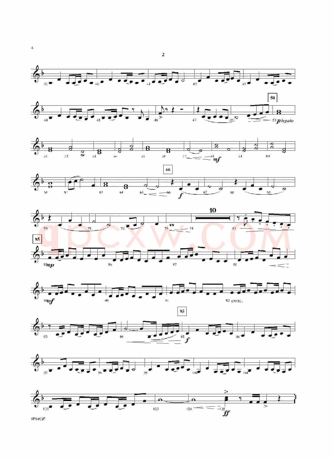 Dance of Harlequins(黑管 2、3分谱)