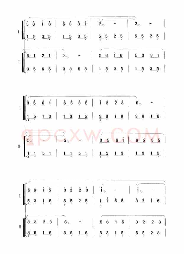 采莲（古筝二重奏）