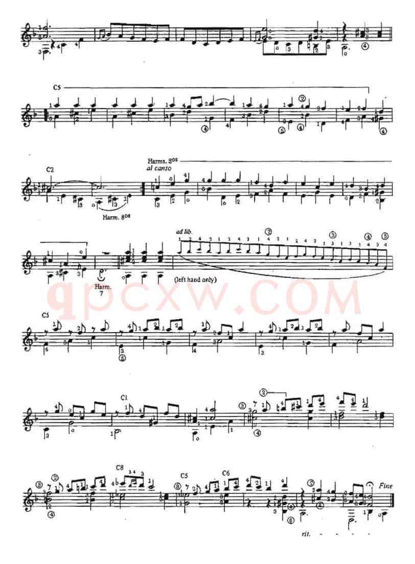 Capricho Espanol(古典吉他)