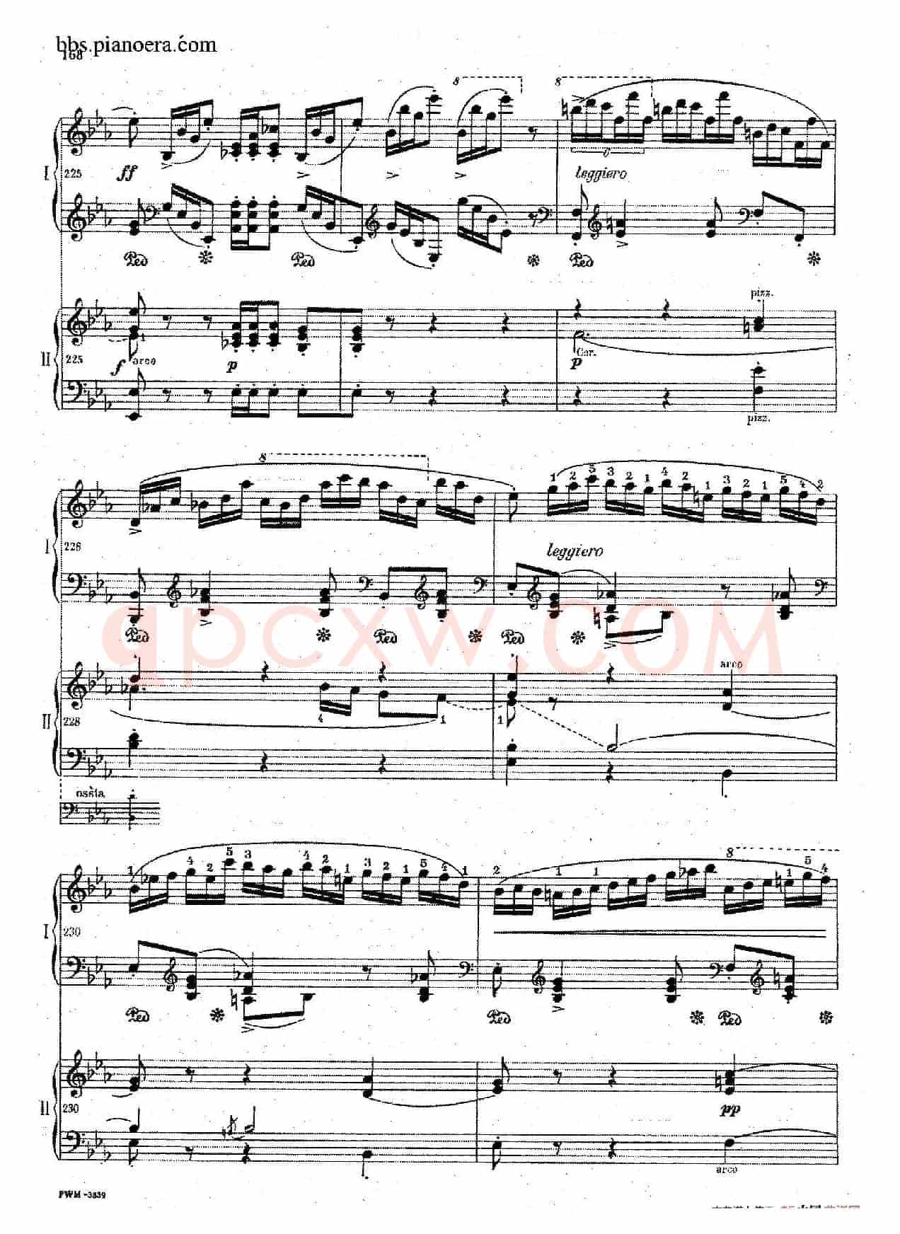 Grande Polonaise Brilliante Preceded by an Andante Spianato Op.22(平静的行板与华丽的波兰舞曲·双钢琴版)