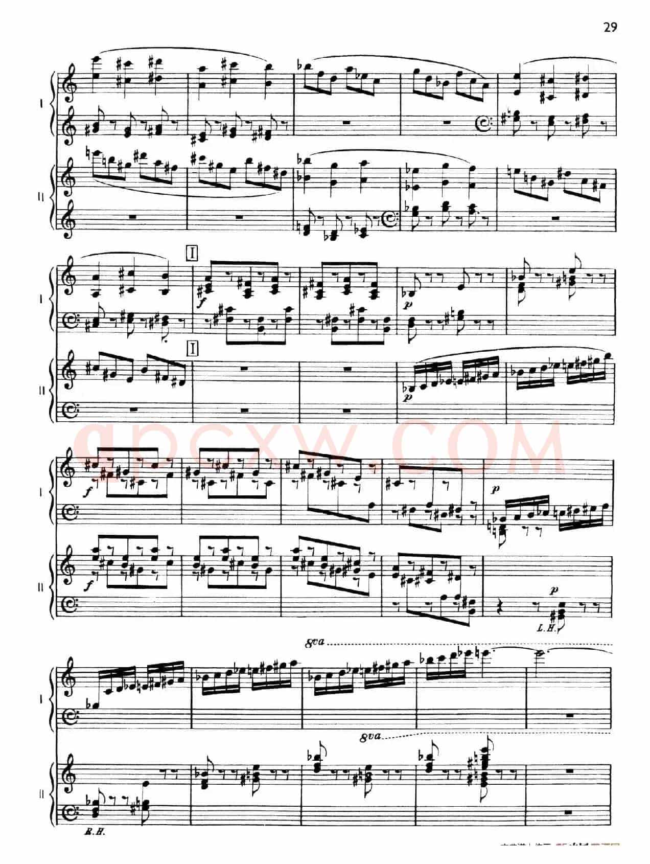 The Planets Op.32(双钢琴)(行星·第三乐章 水星—飞行使者)