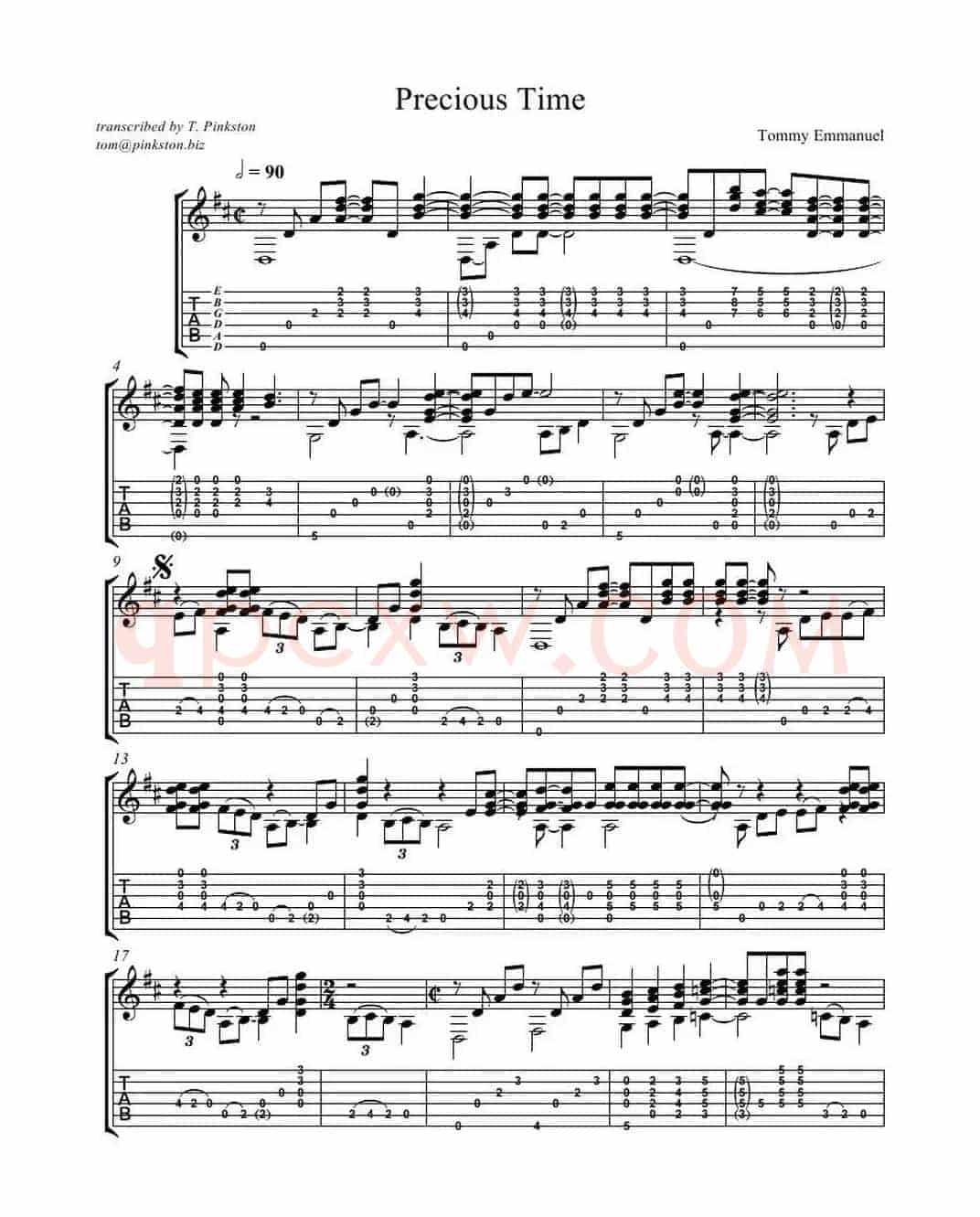 tommy emmanuel： precious time（指弹吉它）