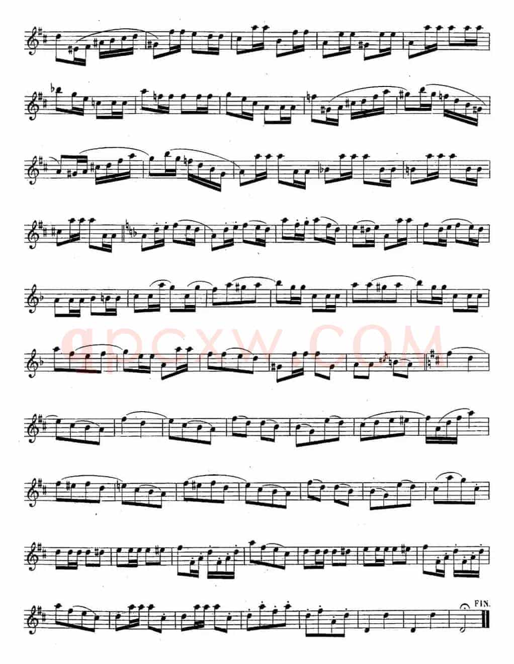 H·Klose练习曲（Quinze etudes de genre—6）
