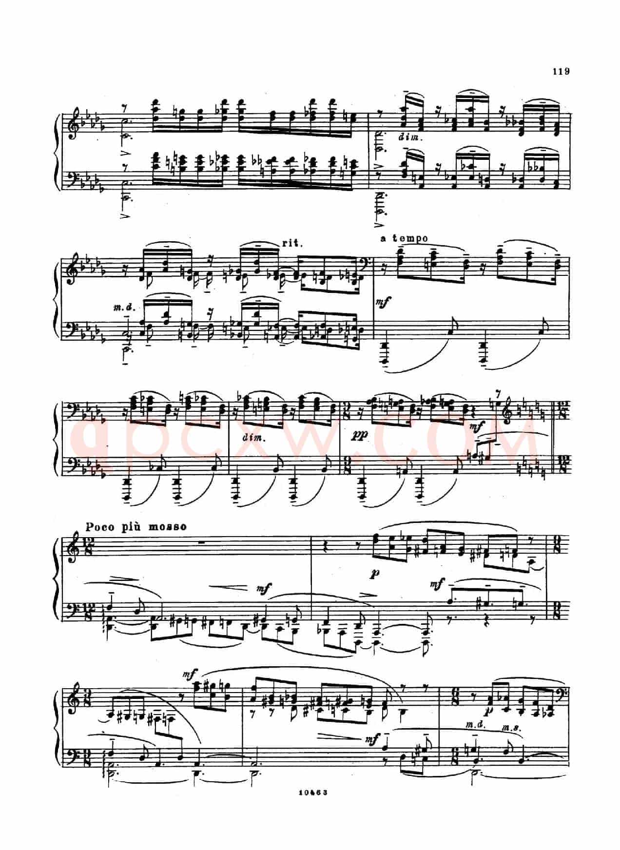 降b小调第二钢琴奏鸣曲(Op.36 No.2)