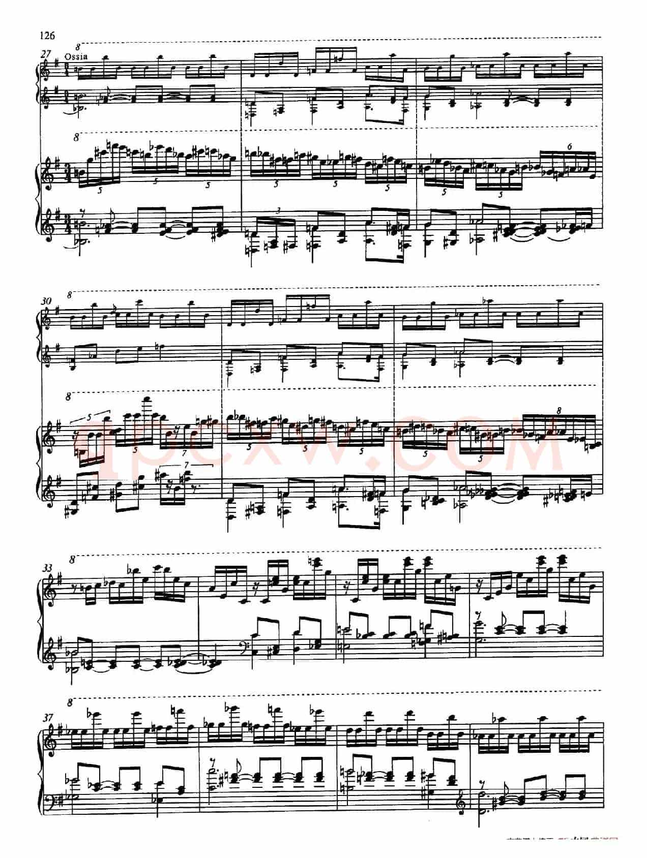 Sabre Dance(马刀舞曲)(齐夫拉改编钢琴独奏版)