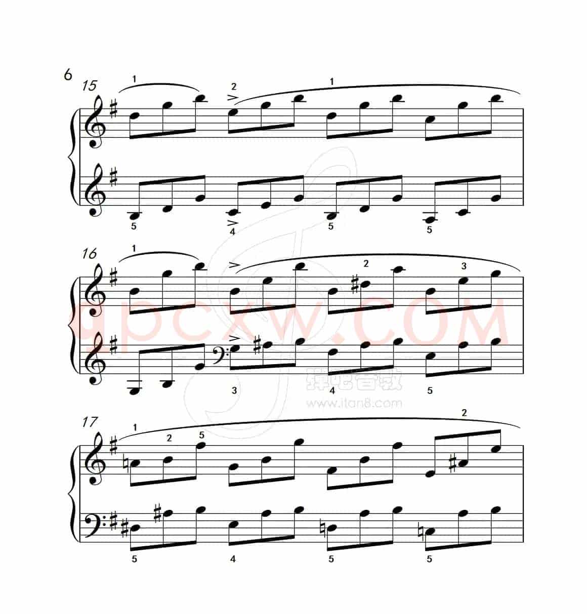 练习曲 23（克拉莫钢琴练习曲60首）