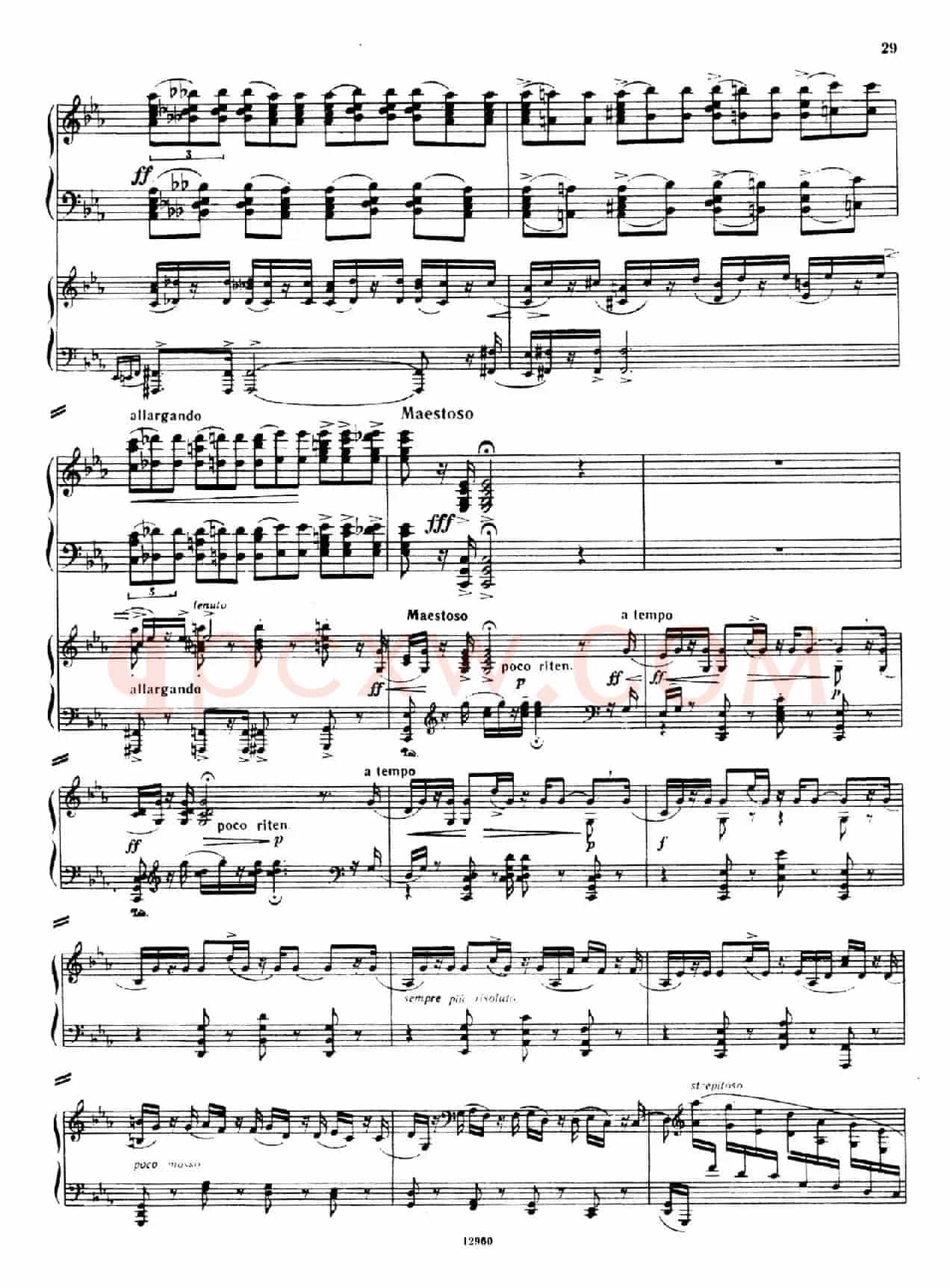Piano Concerto No.2 in c Minor Op.50(c小调第二钢琴协奏曲·Ⅰ·双钢琴)