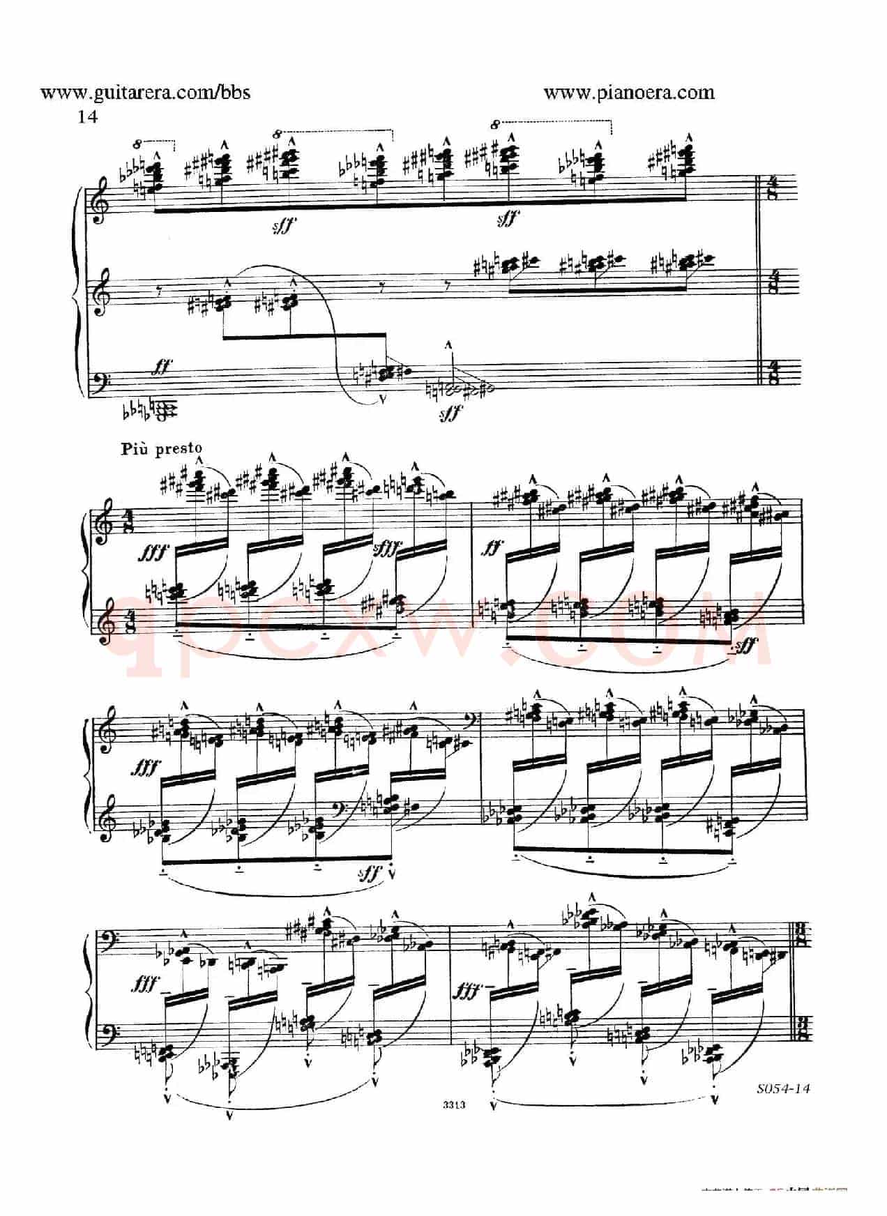 Danse Sauvage Op.13 No.2(野人之舞)