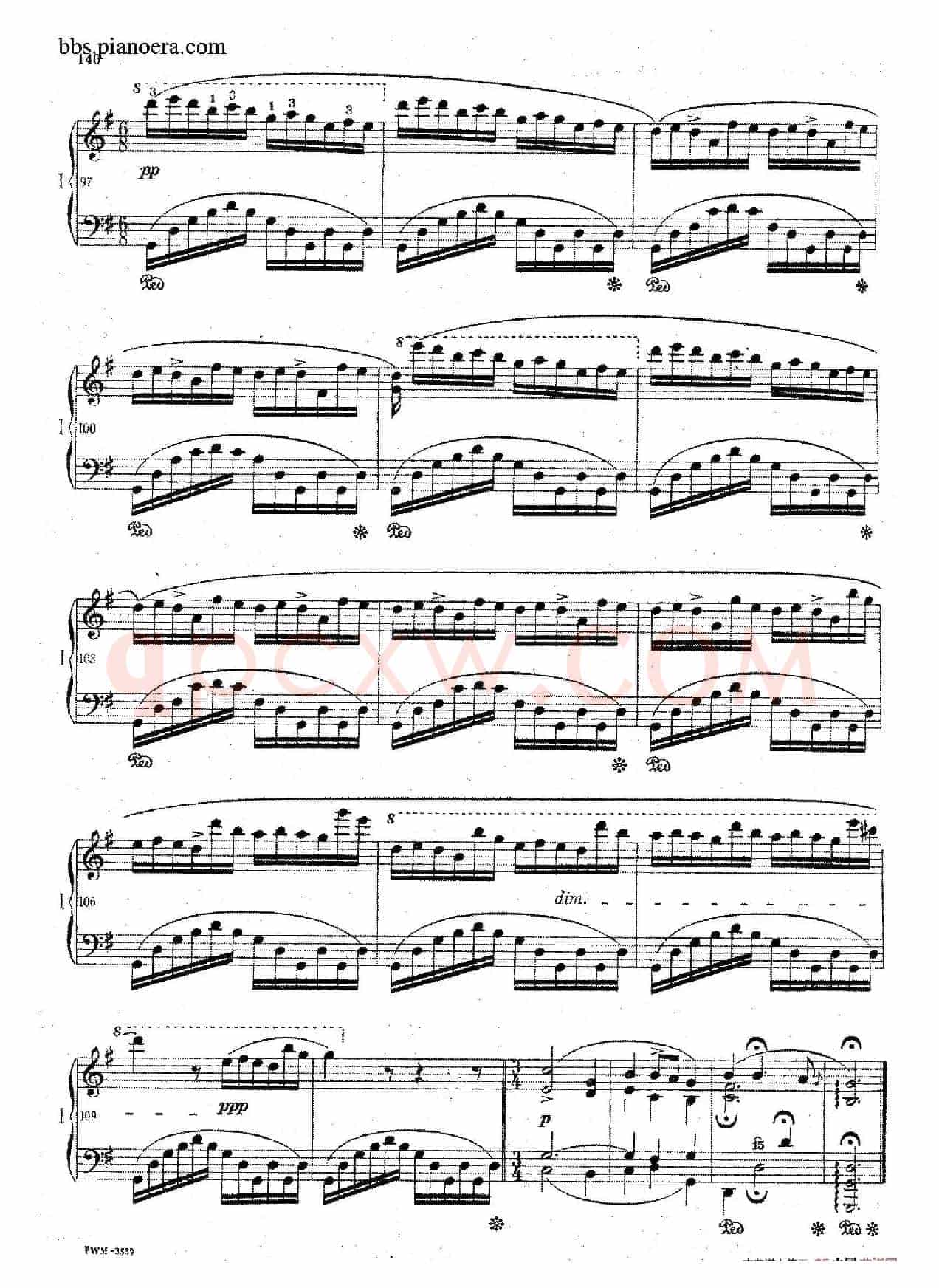 Grande Polonaise Brilliante Preceded by an Andante Spianato Op.22(平静的行板与华丽的波兰舞曲·双钢琴版)