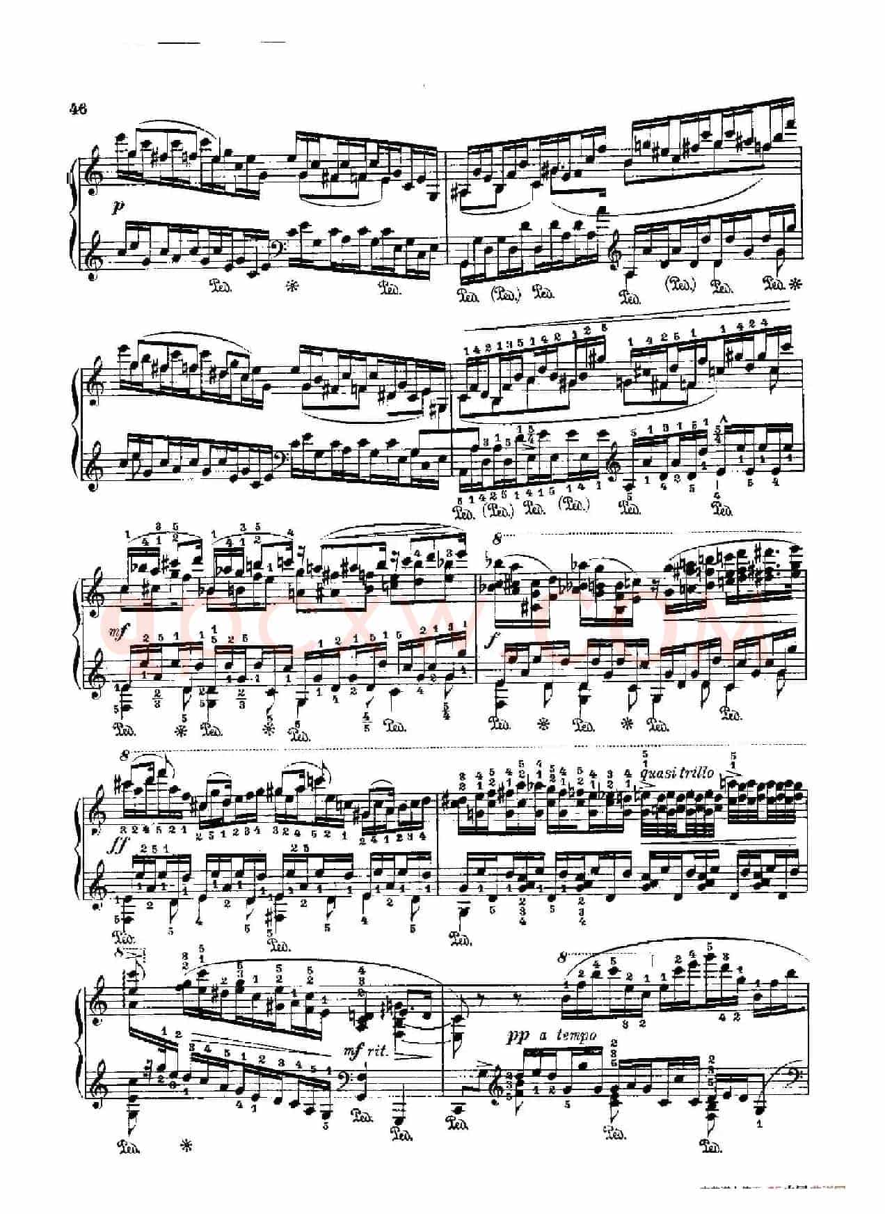 53首以肖邦练习曲为素材而作的练习曲(No.8)