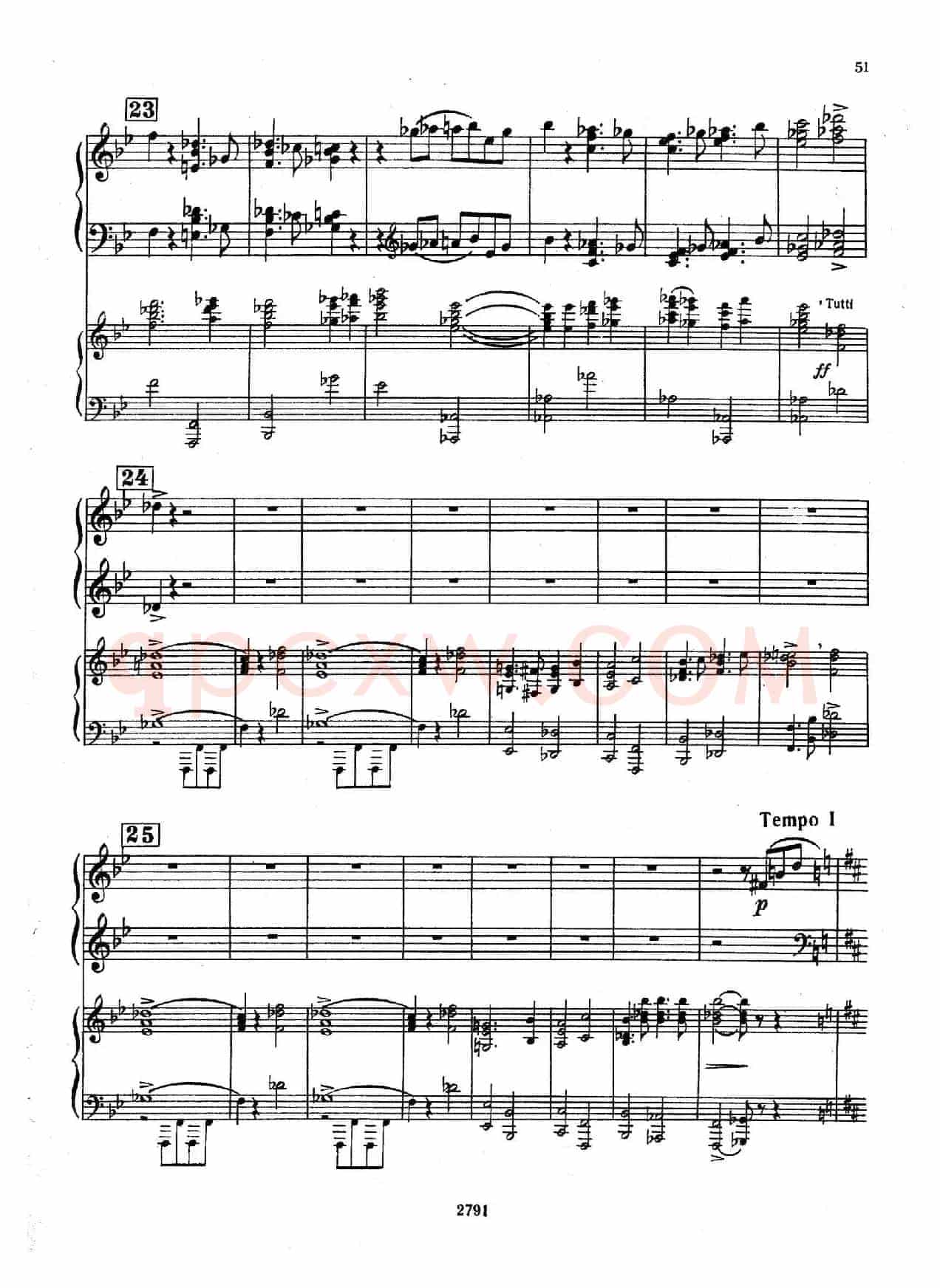 Piano Concerto No.3 in D major, Youth Op.50 - 2 pianos(D大调第三钢琴协奏曲“为青少年而作”Op.50·双钢琴)