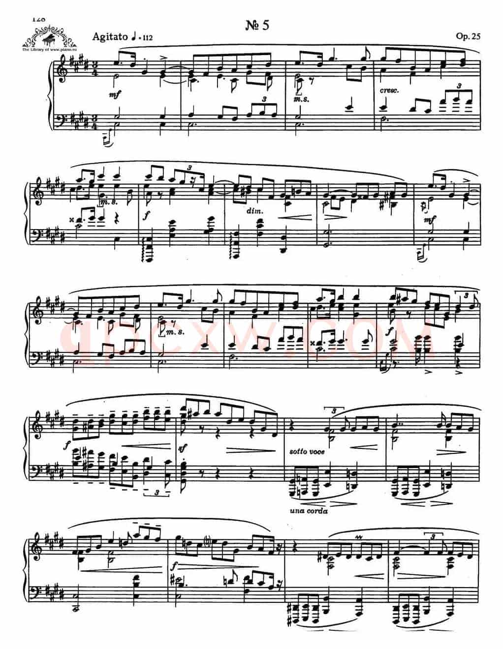 9首玛祖卡舞曲 Op.25（No.5）