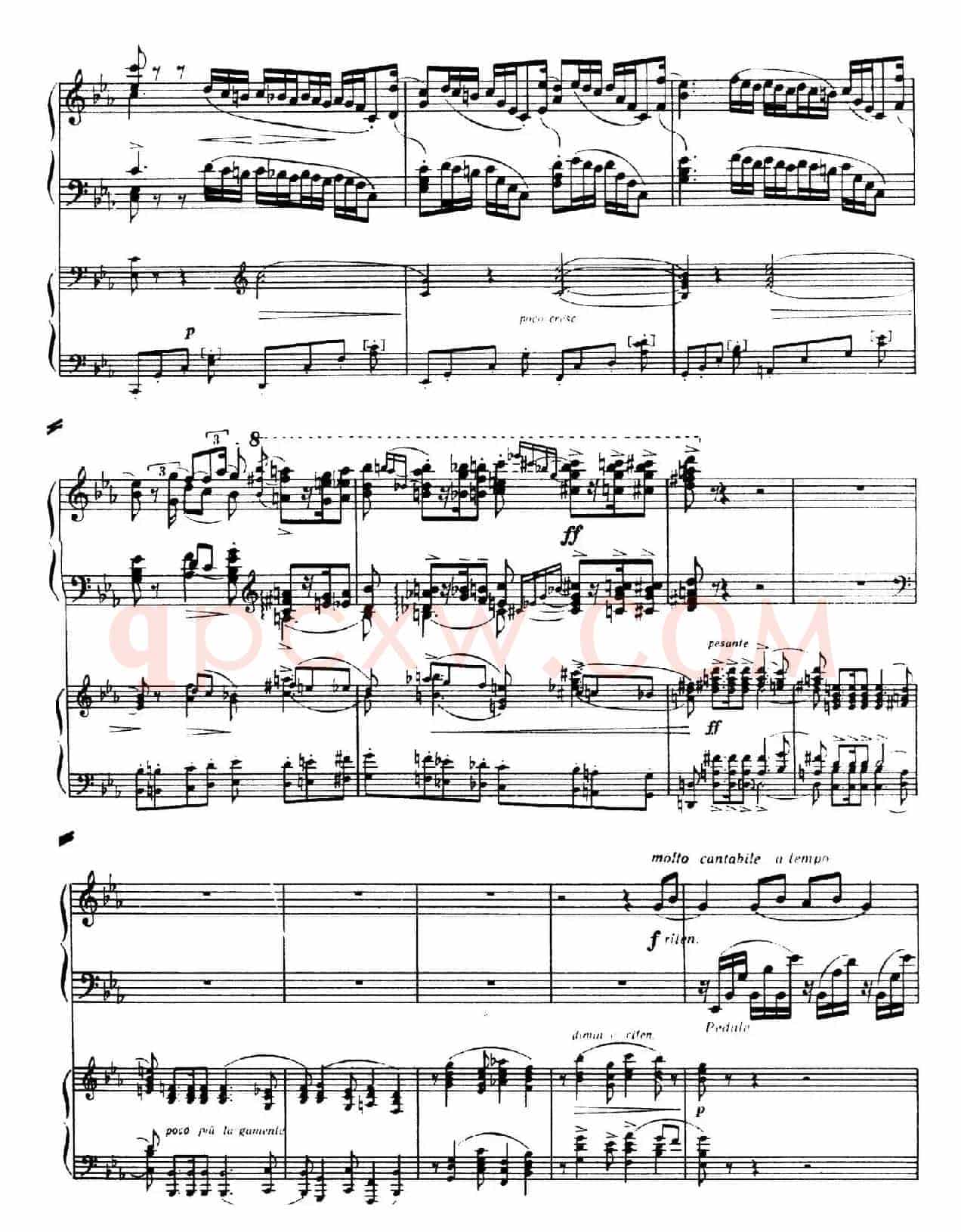 Piano Concerto No.2 in c Minor Op.50(c小调第二钢琴协奏曲·Ⅰ·双钢琴)