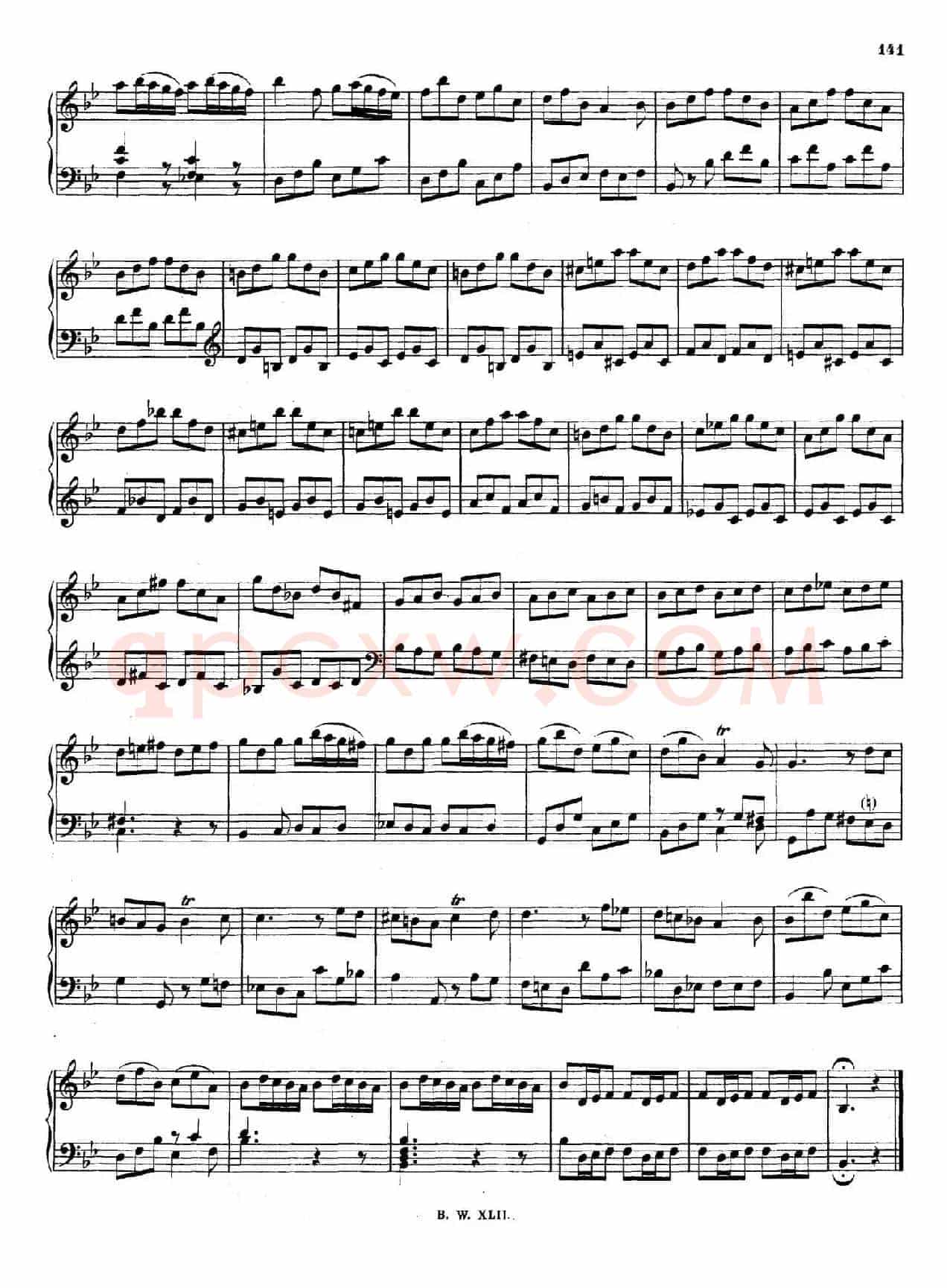 16 Concertos BWV 972-987(十六首为独奏古钢琴而作的协奏曲)(P81——90)