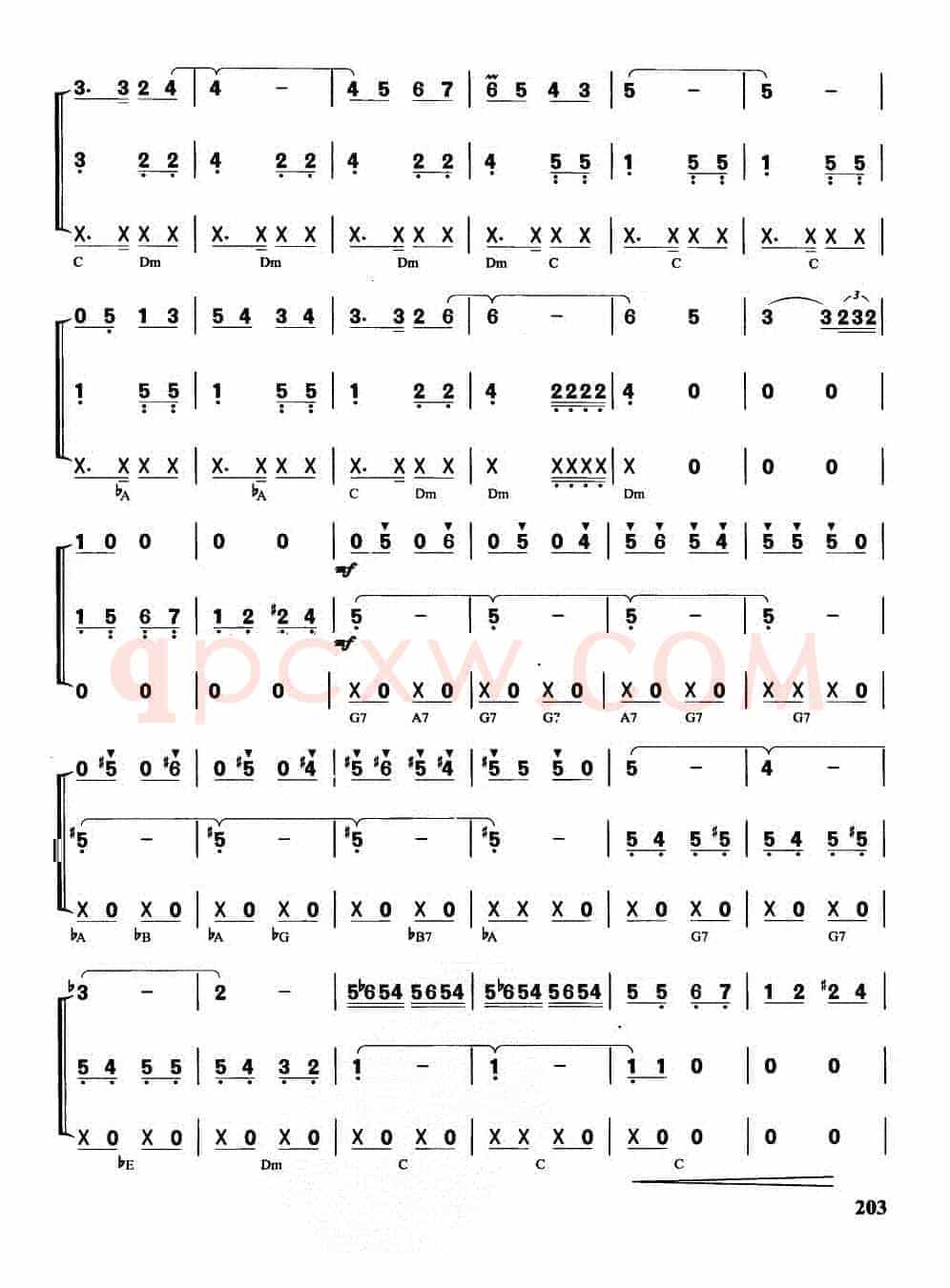 樱桃树下（南美乐曲、口琴乐队合奏）