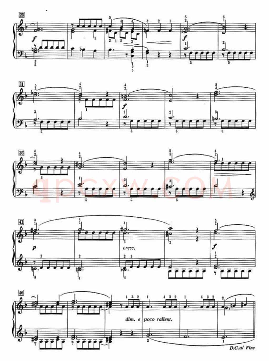 50首莱蒙钢琴练习曲 作品37（NO.18）