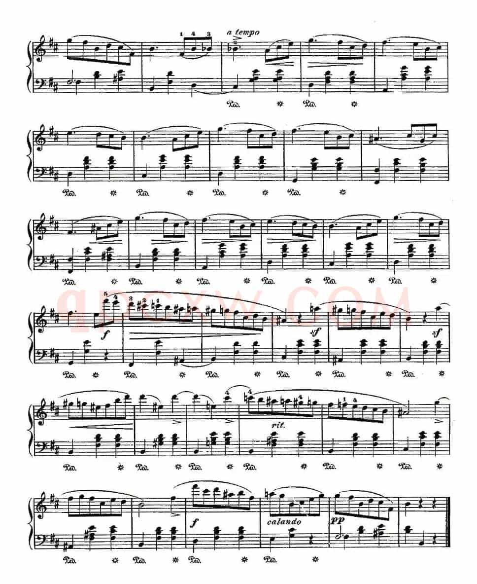 valse，Op.69, No.2