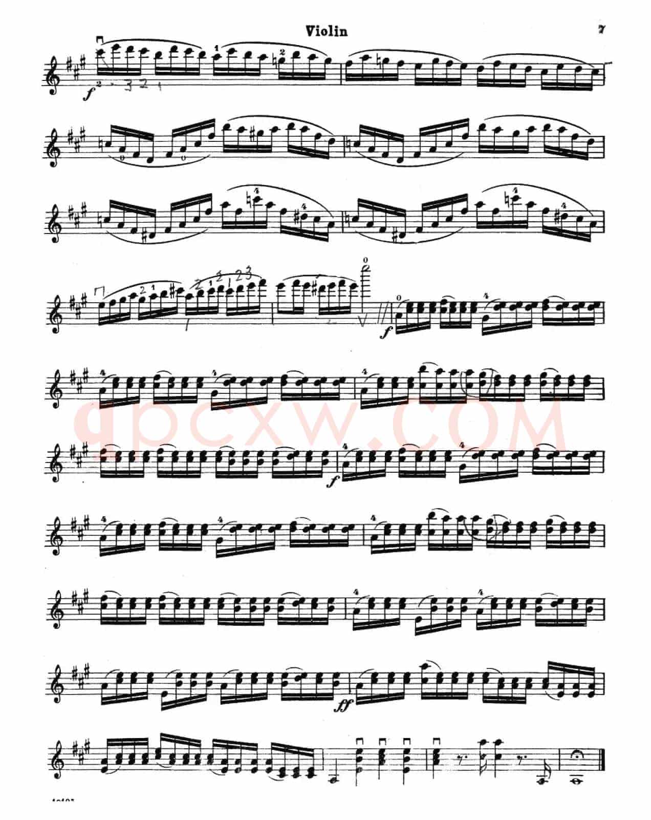 Concerto No.1 in a minor（A小调第一小提琴协奏曲）