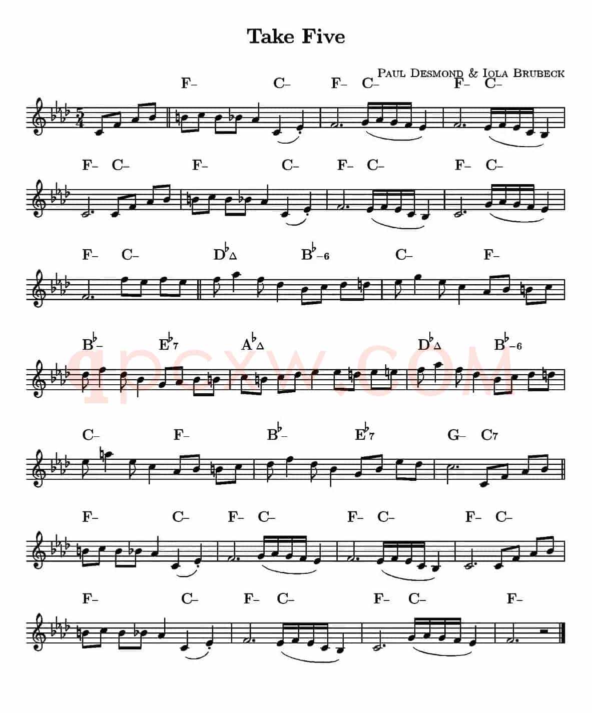 Take Five（单簧管）