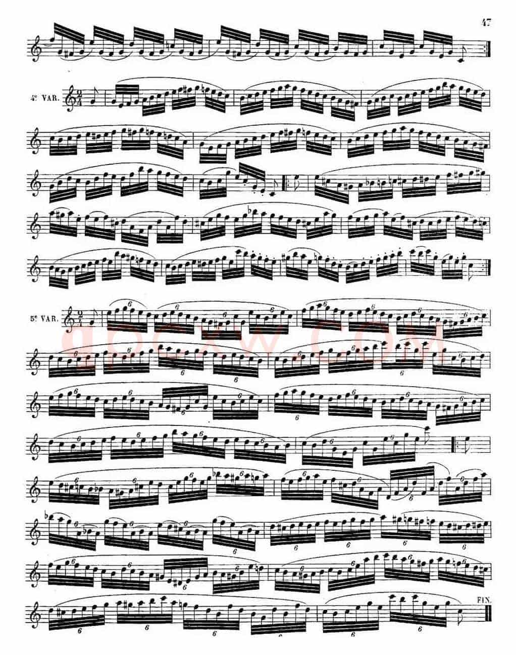 H·Klose练习曲（Quinze etudes de genre—11）